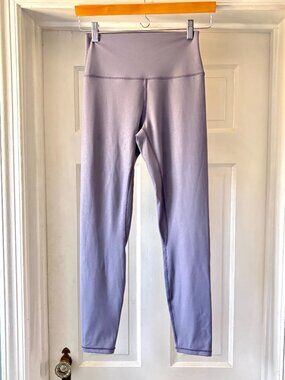 WISKII 7/8 High Rise Leggings Lavender Size M